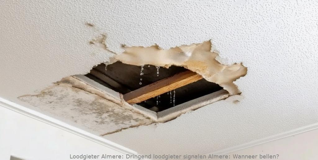 Dringend Loodgieter Signalen Almere
