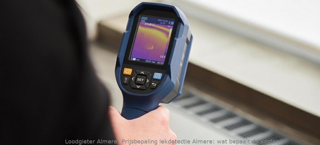 Prijsbepaling Lekdetectie Almere
